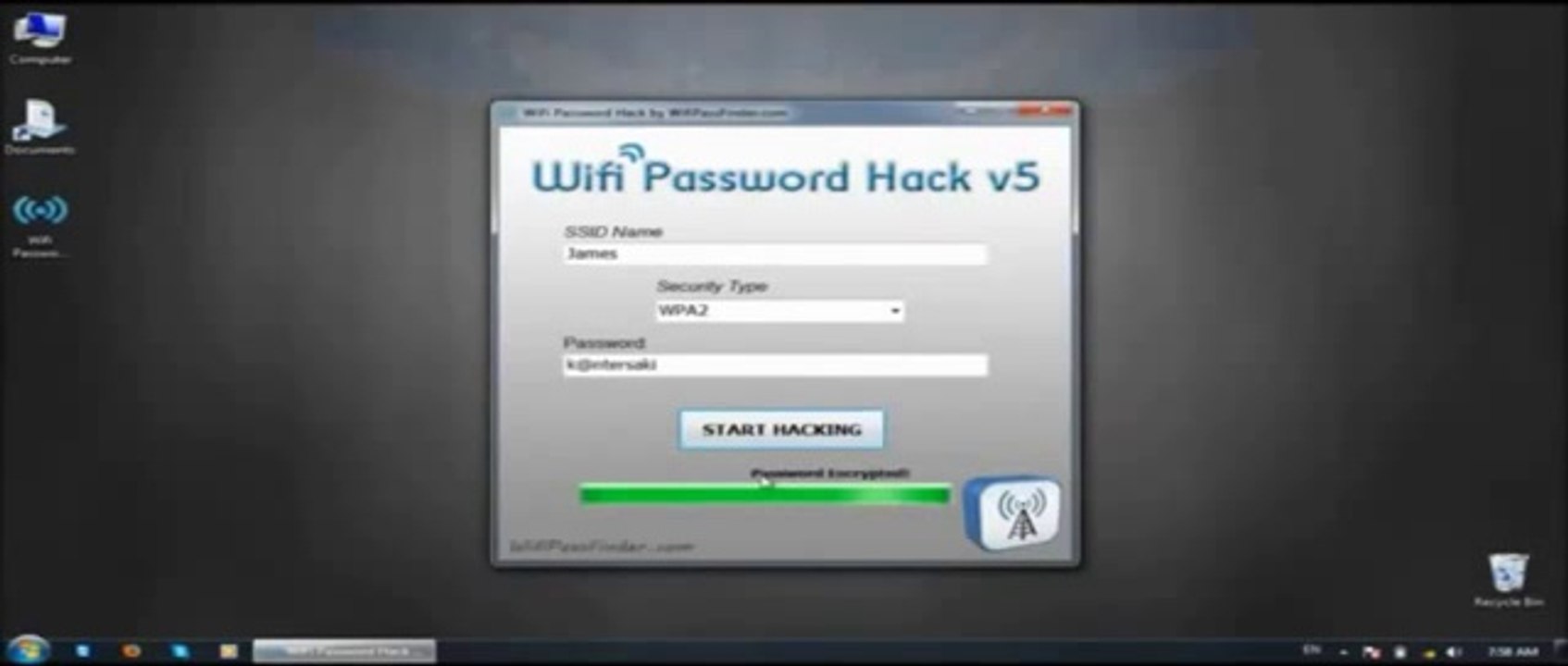 WiFi Password Hack Generator 256 bits - Updated Free Download