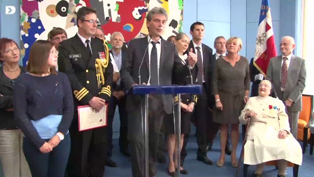 Sœur Agnès-Marie Valois a fêté ses 100 ans à l’hôtel de Ville de Dieppe.