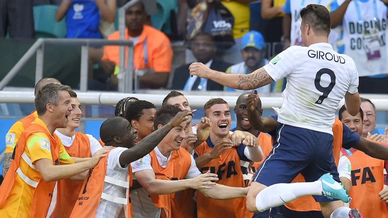 WM 2014: Les Bleus bei Rückkehr gefeiert