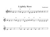 Lightly Row DIGITAL SHEET MUSIC Piano Organ & Keyboard: Kindle Book 1