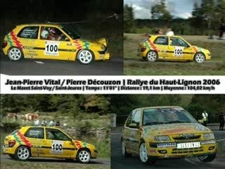 Camera embarquée Jean-Pierre Vital 2006