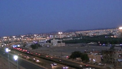 المدينة المنورة عند الغروب