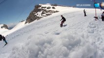 Blue Tomato Snowboard Team Gathering 2014 at Superpark Dachstein