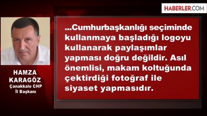 Milli Eğitim Müdür Yardımcısı'na Erdoğan Logosu Tepkisi