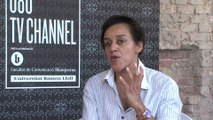Entrevista a plató amb l'estilista Ana Pérez