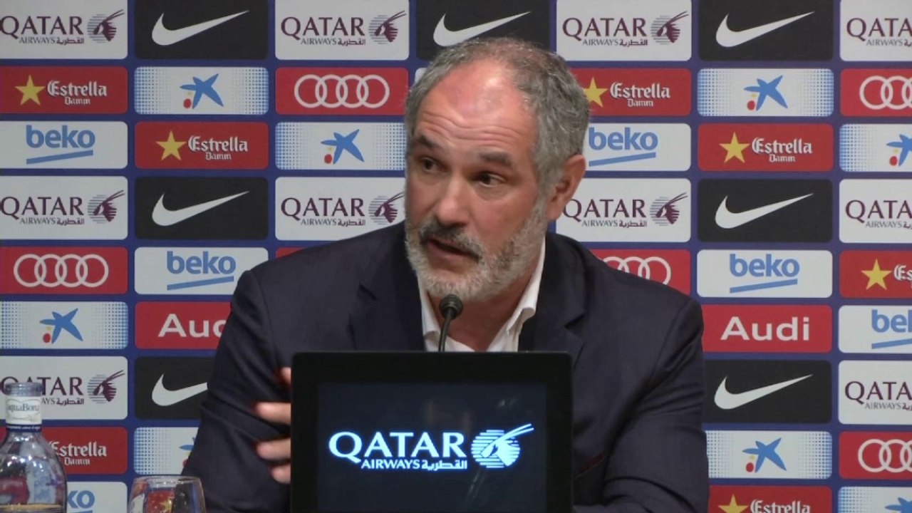 Zubizarreta: "Estoy contento, vamos a tener el mejor portero para el Barcelona"