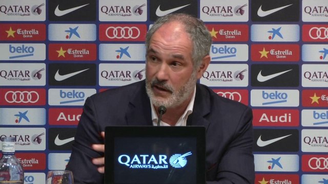 Zubizarreta: Estoy contento, vamos a tener el mejor portero para el Barcelona