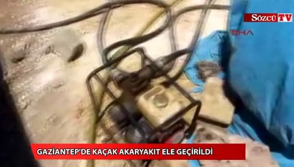 Kaçak akaryakıt ele geçirildi