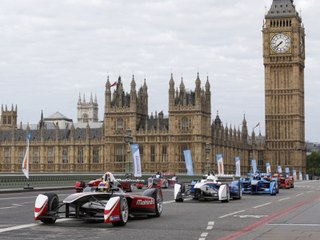 Les Formule E en démonstration à Londres