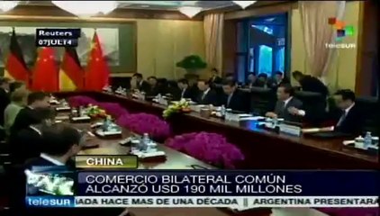 Relación Alemania-China tiene posibilidades de intercambio