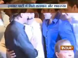 Shah Rukh Salman hug again at  Iftar bash