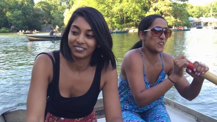Central Park boat ride