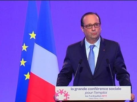 Hollande: Le dialogue social ne peut pas être une perpétuelle surenchère - 07/07