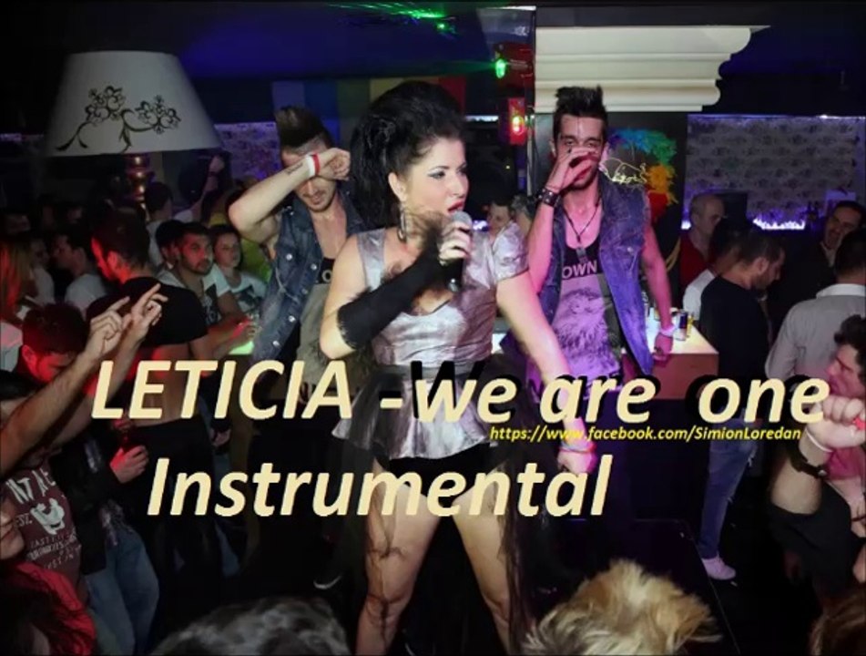 Leticia - We are one  (ESC 2013 original with backing vocals)