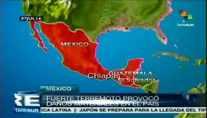 Confirman 2 muertos por el temblor en México que sacudió Guatemala