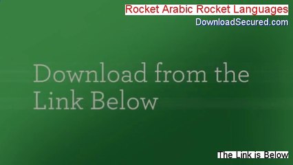 Rocket Arabic Rocket Languages PDF Download [Download Here]