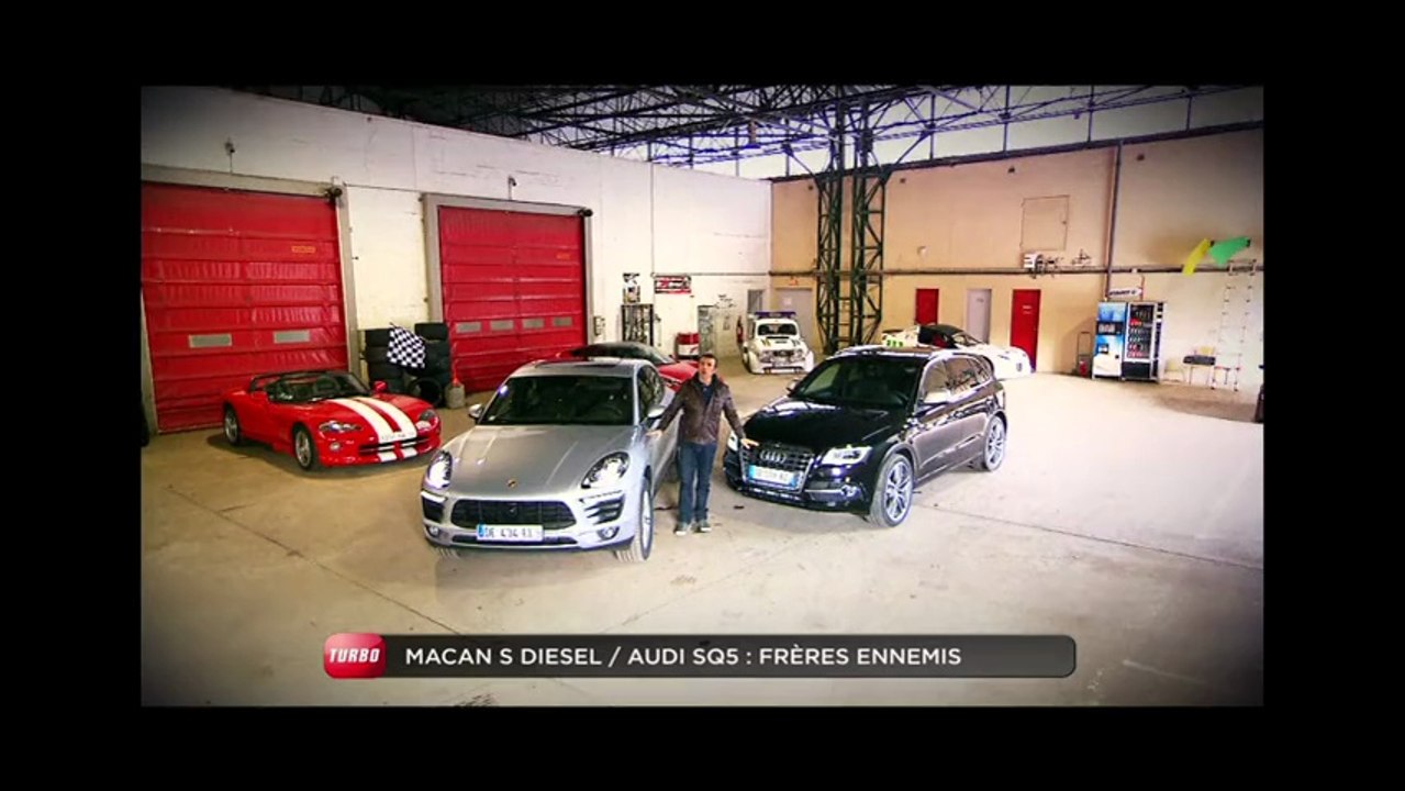 Comparatif : Audi SQ5 / Porsche Macan Diesel (Emission Turbo du 06/07/2014)