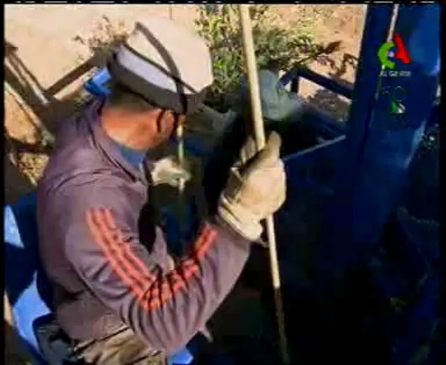 Algerie,Saida, réhabilitation des terres agricoles