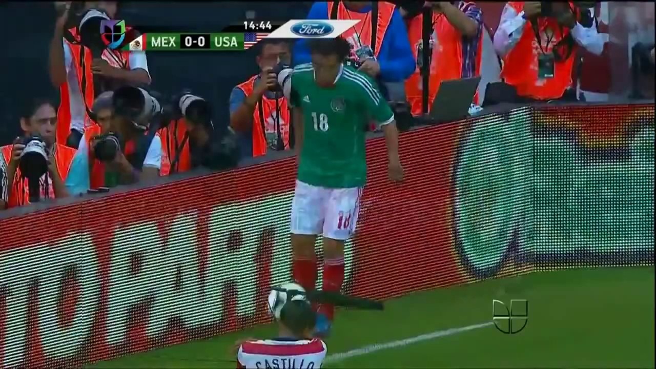 México 0-1 Estados Unidos - Partido Amistoso - Estadio Azteca - August 15, 2012