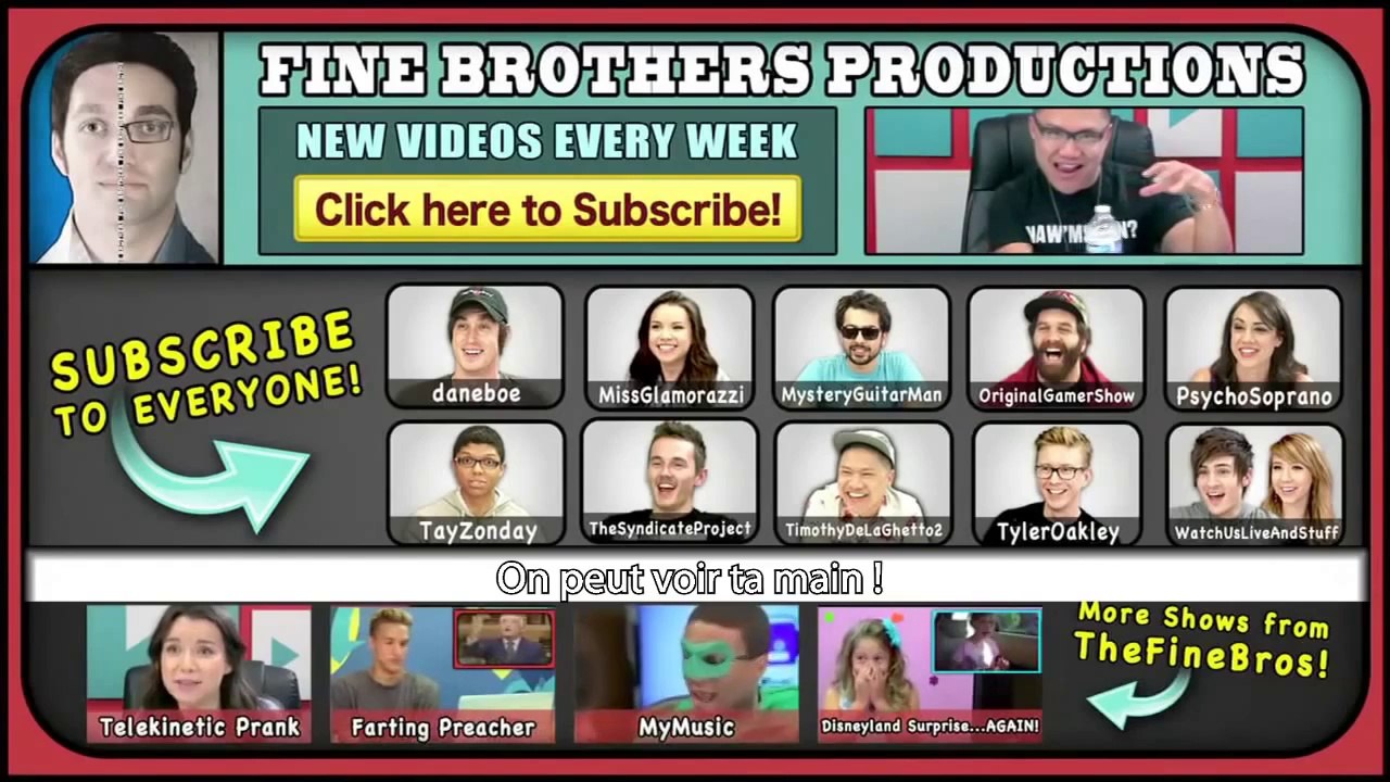 YouTubers React to Telekinetic Coffee Shop Surprise VOSTFR