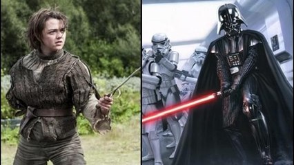 Juego de tronos'  ¡Arya se compara con Darth Vader!