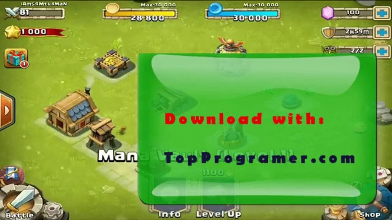 How To Get FREE GEMS In Clash Of Clans - Android + iOS No JailbreakSurveyHack - 2014