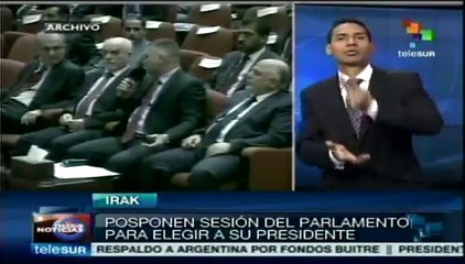 Irak: parlamento pospone segundo intento de elegir nuevo presidente