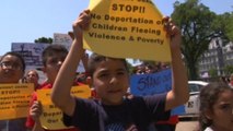 Protesters make push to stop deportation of children