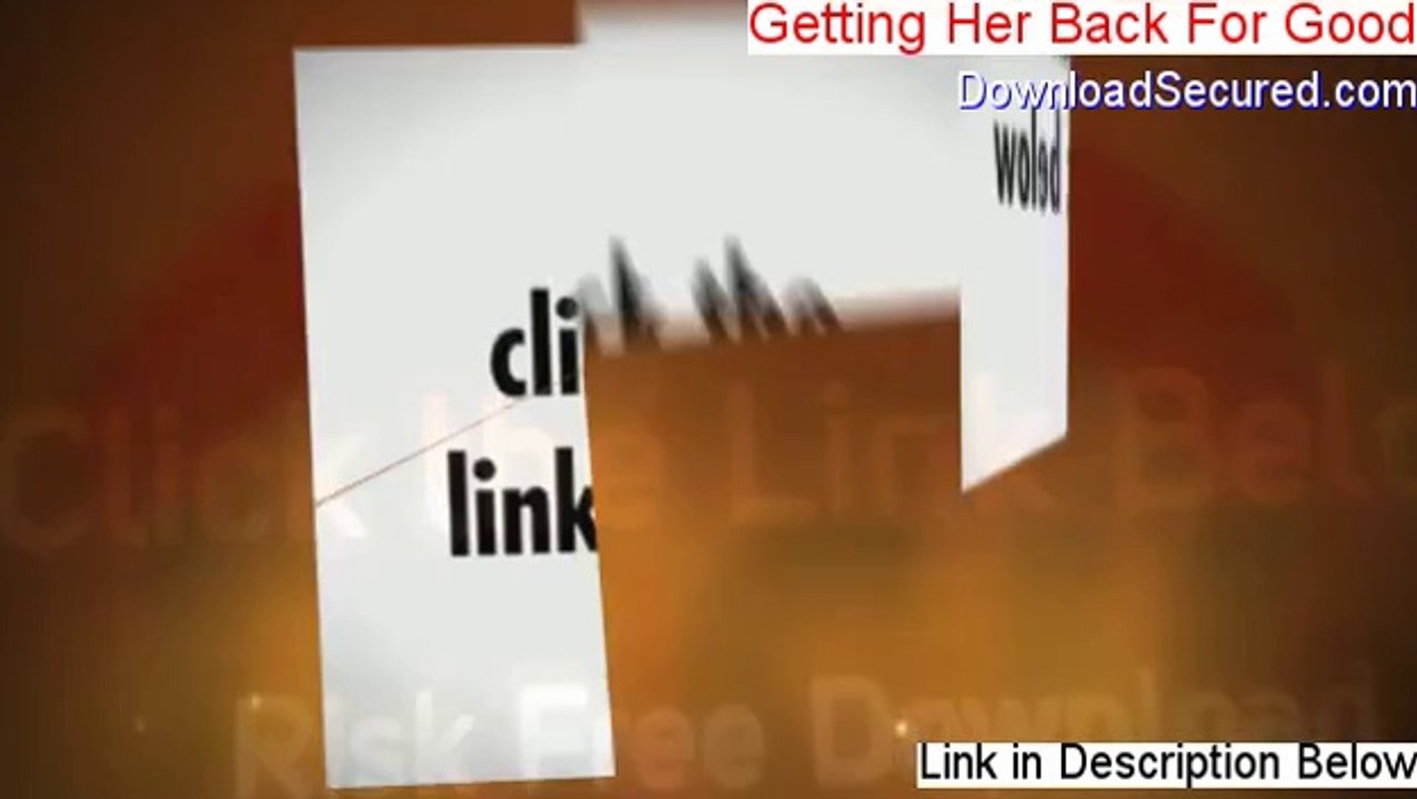 Getting Her Back For Good Reviews (Watch my Review 2014)