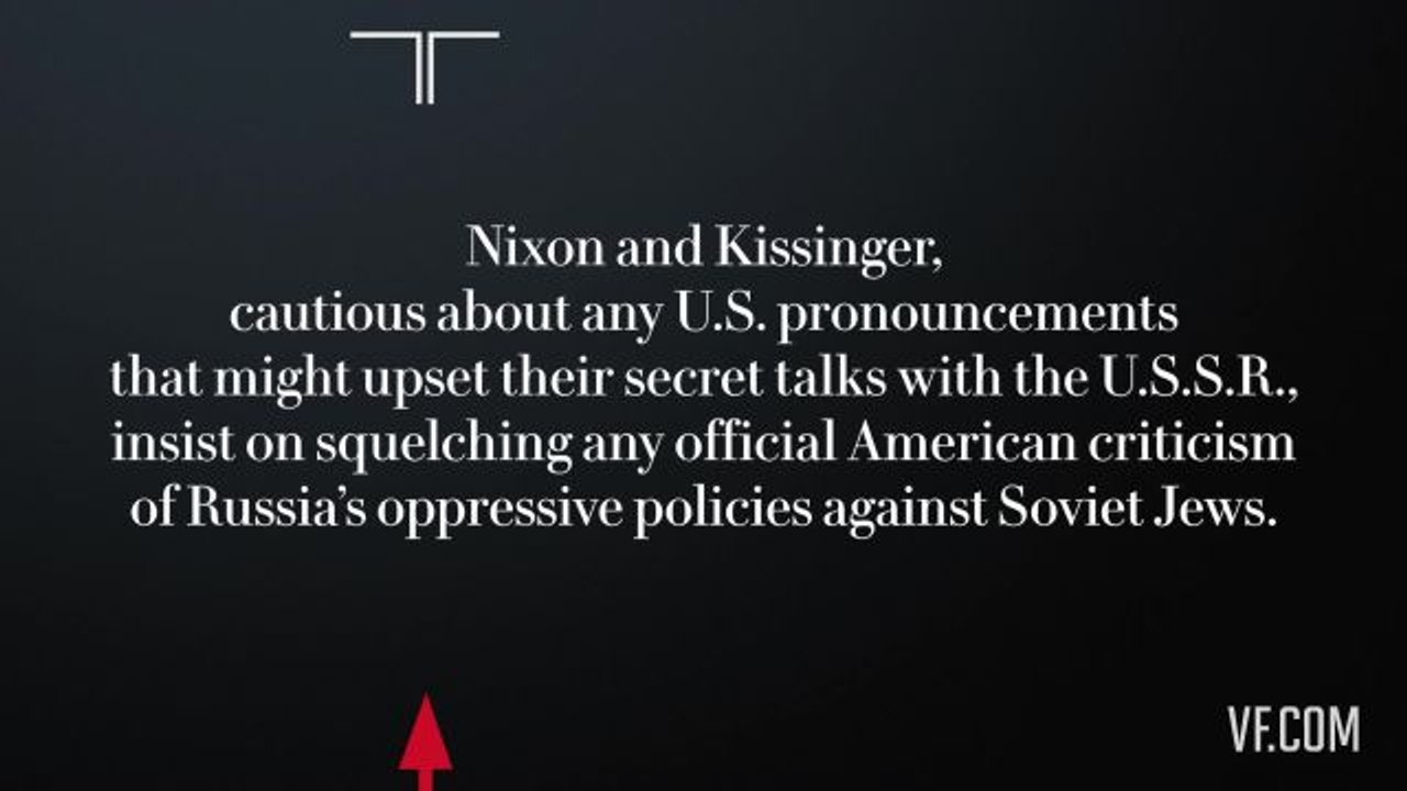 From the Lost Nixon Tapes: “Soviet Jews? It’s None of Our Business”