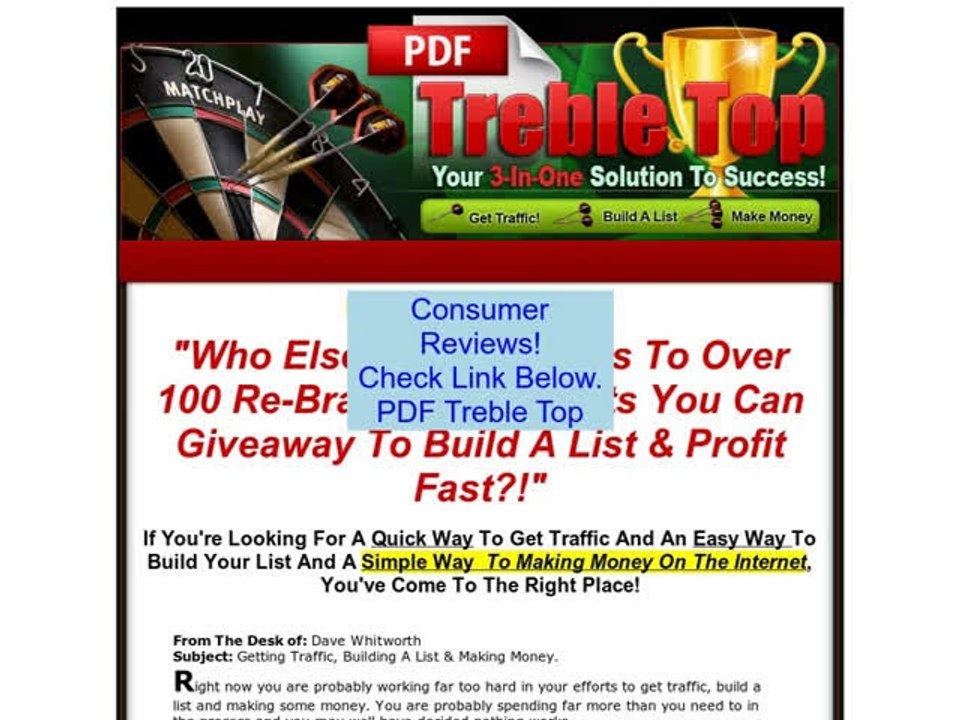 Discount on PDF Treble Top