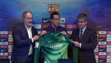 Barça - Claudio Bravo : "Comme à la maison"