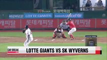 KBO, SK vs Lotte