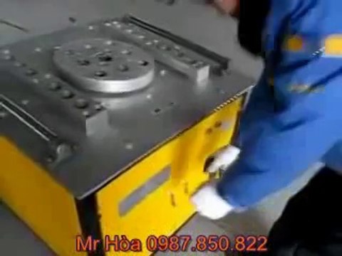 Máy uốn sắt thép Trung Quốc GW 40, công suất 2.2kw, 3kw, uốn thép phi 28mm, 32mm