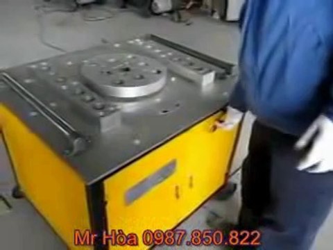 Máy uốn sắt thép Trung Quốc GW 50, động cơ 4kw/ 380V