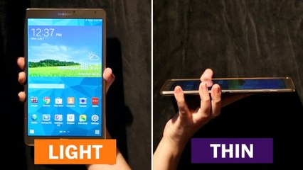 Test driving Samsung&apos;s Galaxy Tab S