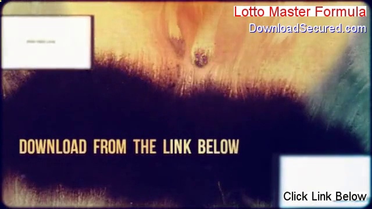 Lotto Master Formula Reviews [My Review]