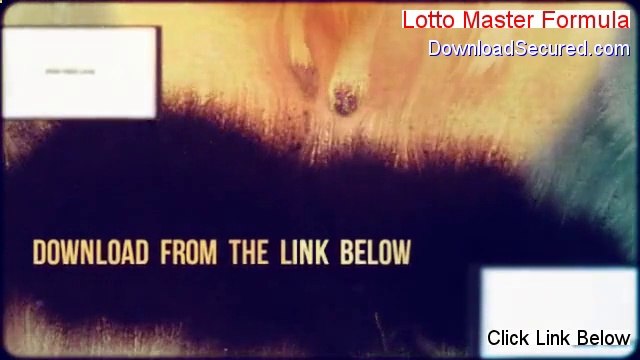 Lotto Master Formula Reviews [My Review]