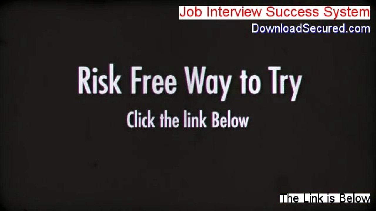Job Interview Success System Free Download - Download Now