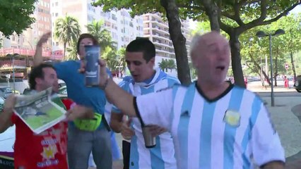 Argentinos confiantes em final com o Brasil