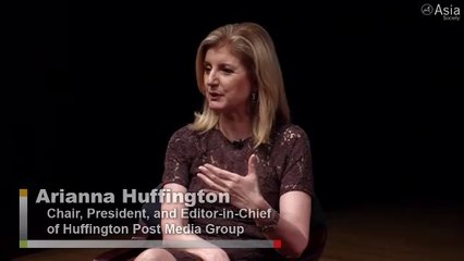 Arianna Huffington's Advice: Lean Back to Lean In Better