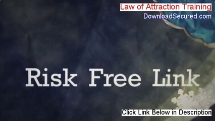 Law of Attraction Training Free Download [Risk Free Download]