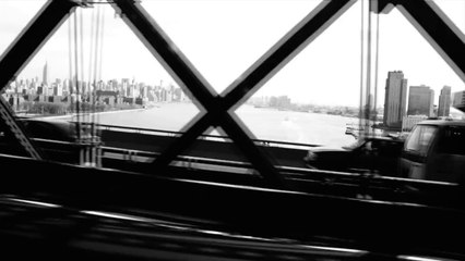 Traversée du pont de Manhattan