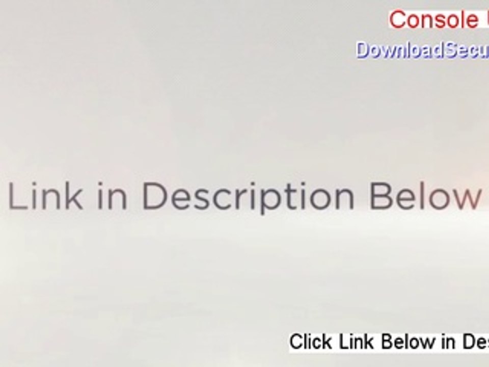Console Unlock Download (Legit Download)