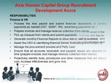 Axis Human Capital Group Recruitment Development Accra: Jobs for Finance Officer