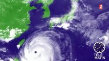 Le typhon Neoguri cause de premiers dégâts au Japon