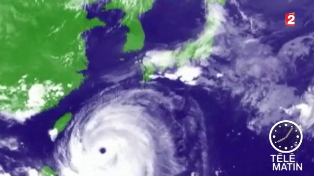 Le typhon Neoguri cause de premiers dégâts au Japon