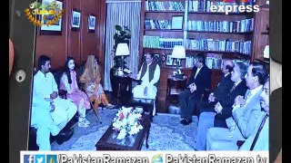 Pakistan Ramazan 7th July 2014 (Dr.Fowzia & Dr Aafia children with Aamir Liaquat)