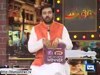 Mazak Raat 7th July 2014 On Dunya NEws