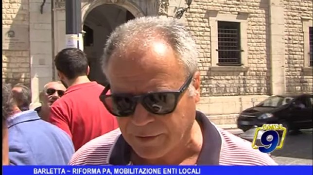 Barletta | Riforma PA, mobilitazione Enti Locali
